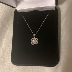 Beautiful diamond necklace.